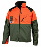  - Protiporezová bunda ForestShield oranžovo-zelená/ XL