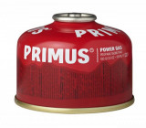  - Primus plynová kartuša Power Gas, obsah 100 g. Rozměry? 90 x 67 mm. Brutto hmotnost 198 g. Objem 230 g, rozměr 108 x 85 mm, hrubá váha 390 g