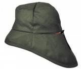  - Skogen nepromokavý klobouk, oboustranná, barva olivová olivová / XL
