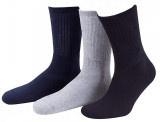  - Pracovní ponožky JD, 3-balení černá / 48-50