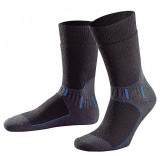  - JD komfortní pracovní ponožky, černá barva Černá / 45/47