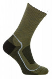  - Gettix Socken Merino Outdoor, Farbe grün-schwarz. Größe 37/39. zeleno-čierna / 37/39