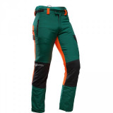 - Kalhoty Timbermen letní střih BaySF, velikost: XS, délka nohy: normální zelená/oranžová / L - 5 cm