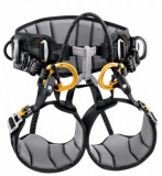  - Petzl Baumklettergurt Sequoia SRT – EN 358/EN 813, Größe 0. Bauchumfang 65 - 80 cm. Gewicht 1480 g. Velikost 1. Obvod pasu 70 - 93 cm. Hmotnost 1530 g.