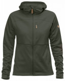  - Fjällräven Damenjacke Abisko Trail Fleece, Farbe deep forest. Größe XS. Hluboký les / L