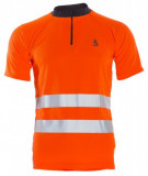  - Profiforest Funktions-Kurzarm-Shirt Visible , Farbe orange. Größe M. oranžová / M