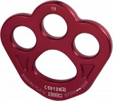  - ISC Riggingplatte, Klein. Barva: červená. Mez pevnosti 36 kN. Vnější rozměry 90 x 84 mm. Hmotnost 93 g. Klein. Barva: červená. Mez pevnosti 36 kN. Vnější rozměry 90 x 84 mm. Hmotnost 93 g.