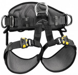  - Petzl postroj Avao Sit Fast, barva černě žlutá. Velikost 0. Barva černo-žlutá. Velikost 0.