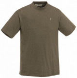  - Pinewood tričko 3-balení Zelená, huntinghnedá, khaki/ 3XL