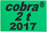  - Cobra koncovka, 2 t, rozměry 24 x 50 mm 8 t. Rozměry 39 x 80 mm. Rok 2020.