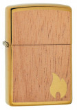  - Zippo Feuerzeug Woodchuck Brushed Brass