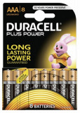  - Duracell baterky AAA Plus napájení (4-balenie) Plus energie. Číslo 8. Typ/IEC AAA/LR03. 1.5 byl. Chemická látka zásadité. Trvanlivé 10 let. Rozměry 44 x 10 x 10 mm (VxŠxH). Hmotnost 14 g.