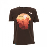  - Den snu Dendroid T-Shirt, Größe S. hnědá / M