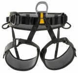  - Popruh Petzl postroje Falcon, velikost. 0, obvod pasu 65 - 80 cm, černá / žlutá, hmotnost 840 g GR. 2, obvod pasu 83 - 120 cm, černá, hmotnost 885 g