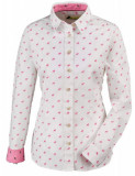  - Skogen Damen-Langarmbluse mit Hirsch, Farbe pink. Größe 34. ružová / 50