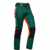  - Kalhoty Timbermen letní střih BaySF, velikost: XS, délka nohy: normální zeleno-oranžová / 3XL + 5 cm